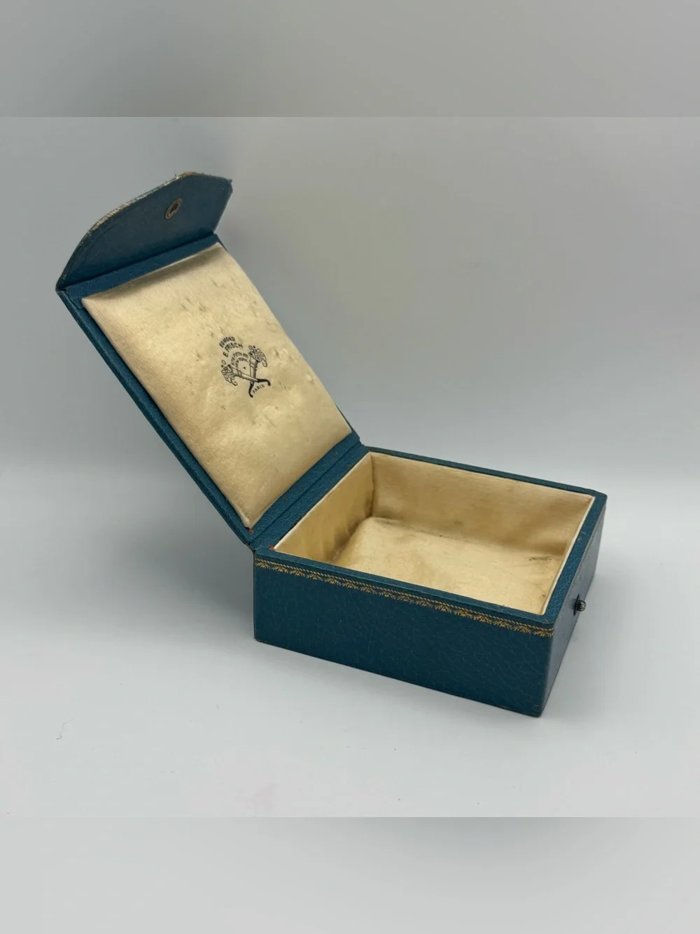 Vintage Edmond E. Frisch Jewelry Presentation Box Fifth Ave New York Paris